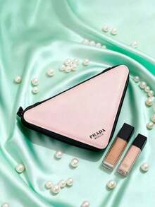 Prada 这款粉色女士化妆包容量大，适合日常使用，也可作为圣诞礼物。 - 粉色 - 查看 1