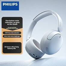 PHILIPS 飞利浦 TAH3020 主动降噪无线耳机，40 毫米钕磁驱动单元，钛涂层，提供深沉低音，25 小时主动降噪播放时间，蓝牙 5.4，佩戴舒适，适合健身和跑步 - 查看 12