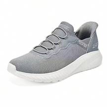 Skechers Zapatillas deportivas nuevas para hombre, ligeras y fáciles de usar, zapatillas informales para caminar. - Gris - Ver 6