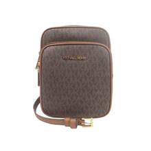 Michael Kors Jet Set Travel Print Women's Crossbody Bag 35F1GTVC2B BROWN - 深棕色印花35F1GTVC2B BROWN - 查看 1