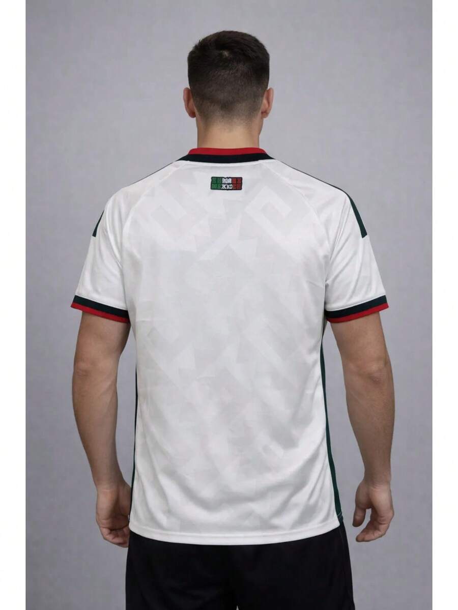 Mexi Men's White Football Jersey - New Release 26 - trắng - Xem 1