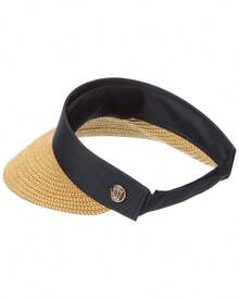 Bruno Magli Visera de paja ajustable, Talla única - Multicolor - Ver 3