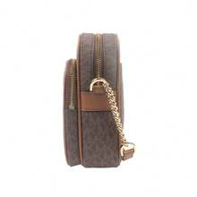 Michael Kors Jet Set Travel Print Women's Crossbody Bag 35F1GTVC2B BROWN - 深棕色印花35F1GTVC2B BROWN - 查看 4