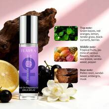3 Variants 10ml Rollerball Perfume Oil | Purple & Dark Purple For Women, Blue For Men | Arabian Fragrance | Alcohol-Free | Long-Lasting | Multi-Use| Perfect Gift - Multi Scents - View 2