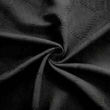 KOUFALL Black Curtains 108 Inches Long For Living Room 2 Panels Grommet Light Filtering Semi Sheer Drapes For Bedroom 52x108 Inch Length - ColorA - 查看 7