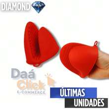 KIT 08 Silicone Oven Gloves, Non-Slip, High Temperature,  For Cooking, Roasting And Barbecuing, Premium - 兩件套 - 查看 3