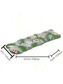 1件装仙女花园小径迷你石板路，适用于仙女花园配件、石板路、娃娃屋装饰，是工艺爱好者的理想之选，也可用于桌面、房间装饰、迷你村庄景观和夏季花园布置。 - 多色 - 查看 6