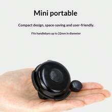 Mejor vendedor Mini Timbre de Bicicleta (2 paquetes, multicolor) - ABS y aleación de aluminio, sonido cristalino de 75dB, diseño de dibujos animados lindo, botón ergonómico, se ajusta a todas las bicicletas - Accesorio de ciclismo imprescindible - Multicolor - Ver 7