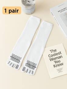 1/3 Pairs Unisex Two-Toe Ankle Socks, Spring/Summer Split Toe Thumb Socks, Black/White/Gray Pig Hoof Design Non-Slip Socks For Women - Multicolor - View 15