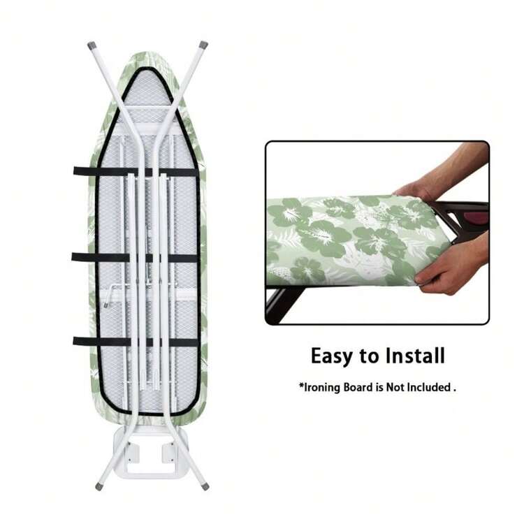 可拆卸印花加厚熨衣板罩 熨衣架罩 耐用通用加厚款 重型耐热 - 多色 - 查看 10