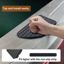 Cubiertas para Huecos de Estacas /2500/3500HD (2020-2026) y /1500 (2019-2026), Tapas para Orificios de Rieles - A - Ver 3