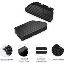 Cubiertas para Huecos de Estacas /2500/3500HD (2020-2026) y /1500 (2019-2026), Tapas para Orificios de Rieles - A - Ver 6