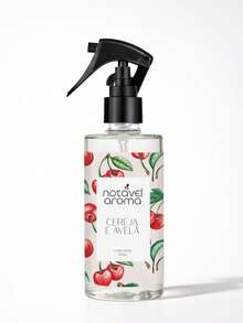 Home Room Fragrance Spray Fabrics Beds Sheets Smells Bedroom Bathroom 200ML - Cherry và hạt phỉ - Xem 1