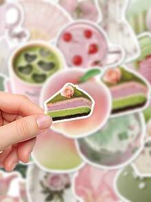 50pcs Early Summer Girl's Dream Sticker Suitcase Phone Case Notebook Skateboard - Early Summer Maiden - View 4