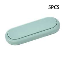 5pcs Child Safety Locks, Invisible Button Drawer Locks, Childproof Cabinet Locks For Toddlers - Multicolor 1 - View 10