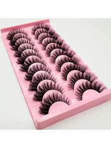 Irresistible! 8D Angel Wing Lashes Create Natural Mango Eyes, Perfect 0.63 Inch Length - View 5