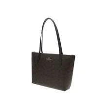 Coach Fiona Printed Women's Single Shoulder Handbag CBT18IMXAQ - 胡桃木色搭配黑色CBT18IMXAQ - 查看 3