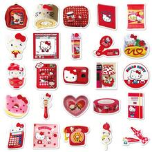 50Pcs Hello Kitty INS Style Stickers - Cute Sanrio Creative Decor For Journal/Phone Case - 50PCS - View 5