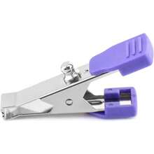 Veterinary Electrode Clip, 5 Pack Universal Accurate EKG/ECG Limb Clip Multi-Function Clamp Adapters for Electrode Resting Tabs, - 5 piezas - Ver 9