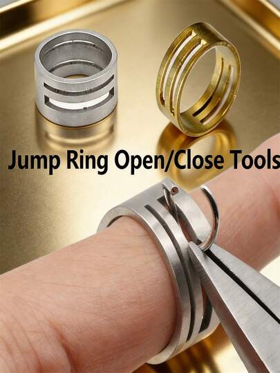 1/5/10/20/30/50/100pcs Open Jump Rings, Convenient Split Rings Suitable For Jewelry Making, Bracelets, Necklaces