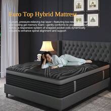 Duchessz 14 Inch King Queen Full  Twin Size Premium Memory Foam High Quality Pocket Coils Bed Mattress Cushion Medium Firm High Breathable Supportive Edge Zero Pressure Cooling Night Sleep - 14寸 - 查看 8