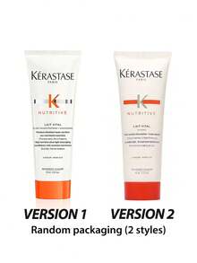 Kérastase Kashi [Mini Size] Nourishing Hair Conditioner, 75ml*3. Designed For Dry Hair Types, It Replenishes Moisture, Enhances Shine, And Nourishes Hair. Smooth And Glossy Deep Conditioning Treatment, Infused With Niacinamide. Suitable For Fine To Medium Dry Hair Types. [Random Packaging (2 Styles)] - 75ml*3/225ml - 查看 3