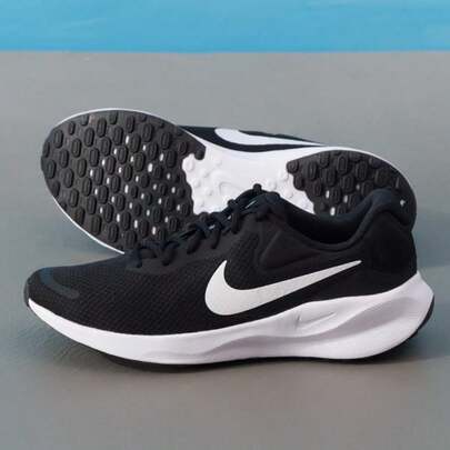 Nike Men's Revolution Lightweight Comfortable Low-Top Training, Fitness, Outdoor Hiking, Breathable Shock-Absorbing Running Casual Shoes FB2207-001