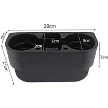 Hlyjoon Portavasos Soporte de Almacenamiento para el automóvil Asiento Bebida Lata de Bebidas Botella Soporte de Montaje para Al - A - Ver 7