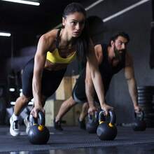 24kg Cast Iron Kettlebell – Single - 24KG - View 3