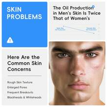 LAIKOU 1瓶莱寇男士毛孔清洁保湿洁面乳，100克，改善肤质，保湿洁面，控油，适合所有肤质，浴室专用 - 深層清潔 - 查看 5