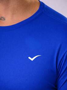 Thermal Shirt Second Skin T-Shirt UV Protection Compression Cold Heat Men's Blouse FENIX - Royal Blue - View 2
