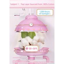 dolemi 190mm (14pcs) Dreamy Girl Mini Pads, 100% Natural Cotton Topsheet, Hypoallergenic, Breathable, Comfortable Movement - 190mm - View 5