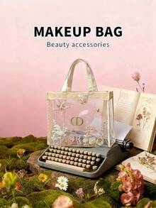 Dior 女士包袋、女士手提包、女士单肩包、白色网纱蝴蝶结手提包、单肩包、节日礼物 - 白色 - 查看 8