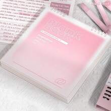 渐变色方格活页笔记本，60张/120页，可拆卸螺旋装订，适合学校、办公室、日记或作为节日礼物 - 方形 - 查看 9