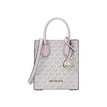 Michael Kors Mercer Printed Women's Single Shoulder Handbag 35T1GM9C0I PWD BLSH MLT - 香草色配粉紅35T1GM9C0I PWD BLSH MLT - 查看 1