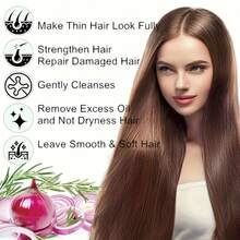 ECO FINEST 洋葱生物素迷迭香洗发水和护发素套装，令秀发柔软亮泽，有效隔热控油，是夏季的理想之选。修复受损发质，蕴含洋葱提取物、迷迭香、生物素和荷荷巴油等天然保湿成分，滋养头皮，去除头皮屑，强韧发丝，抚平干燥毛躁的头发。 - 紫色 - 查看 5