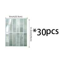1/10/30pcs Green Brick Patterned Faux Ceramic Tile Stickers, Removable Waterproof Wall Decals For Living Room, Kitchen, Bathroom, Zellige Style - Mint Green - View 8