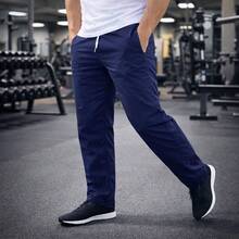 Kit 3 Plain Men's Tactel Pants Unlined Uniform Training Hiking - Nhiều màu - Xem 4