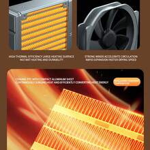 OBOVAY Portable Clothes Dryer Folded Electric Clothing Dryer Multifunctional Intelligent Timed Warm Laundry Dryer With Remote Control - Random Color - View 7