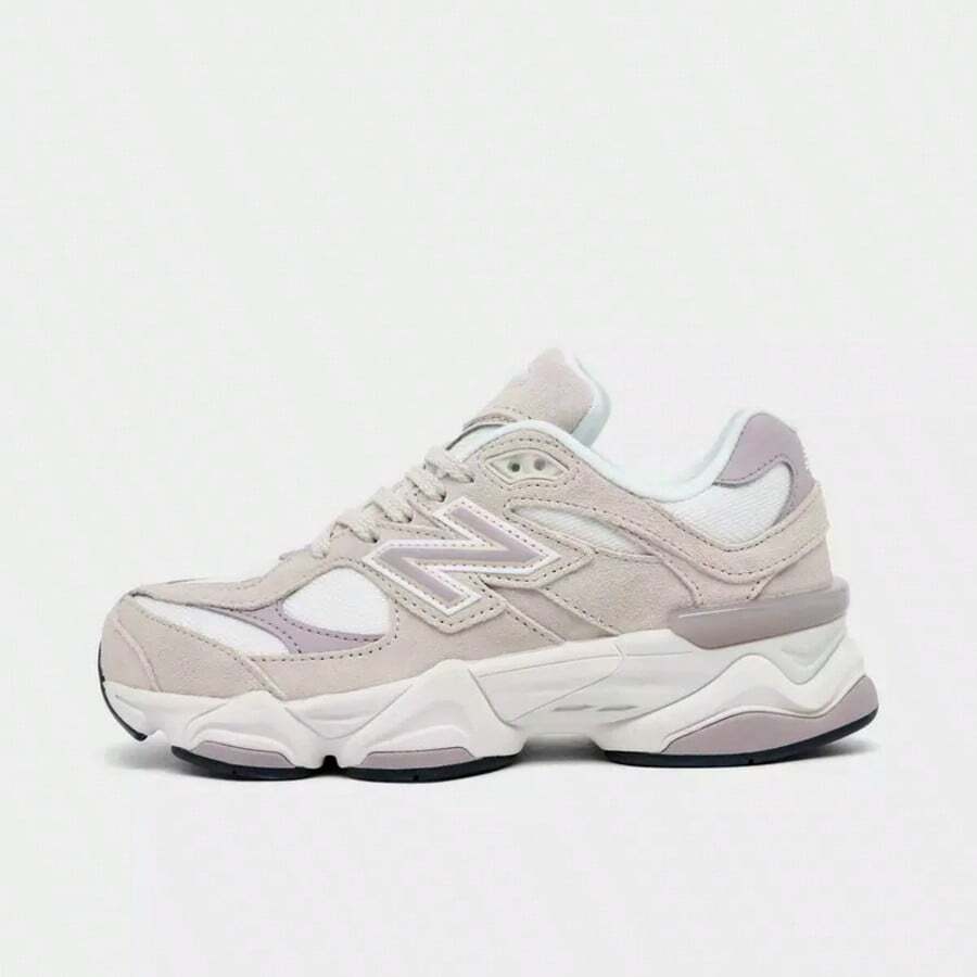 New Balance NB 9060 Low Top Kids' Running Shoes Red Violet Unisex GC9060EP | Cushioned Performance, Lightweight Comfort - 淺灰紫 - 查看 1