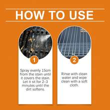 JAYSUING Barbecue Grill Cleaner, Dissolves Heavy Grease, Burnt Residue And Oil Stains On Kitchen Utensils, Softens Deep-Seated Grease - BBQ Grill Cleaner 237ml - View 9