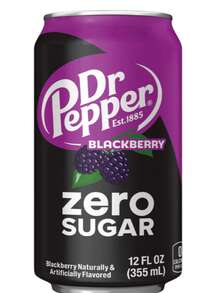 Dr Pepper  Zero Sugar Soda Pop, 12 Fl Oz Cans, 36 Pack - soda - View 4