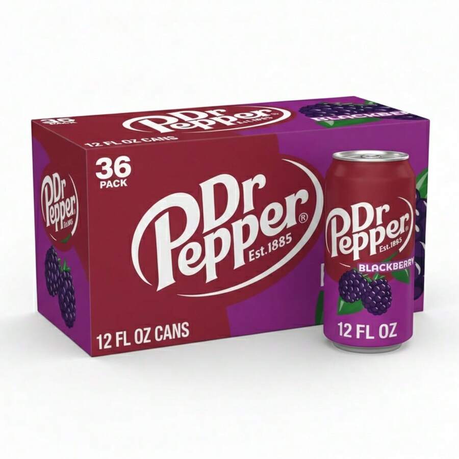 Dr Pepper  Soda Pop, 12 Fl Oz Cans, 36 Pack - soda - View 1