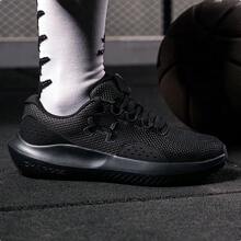 Under Armour Giày chạy bộ nam mới, chống trượt, nhẹ và thoải mái. - màu đen - Xem 6