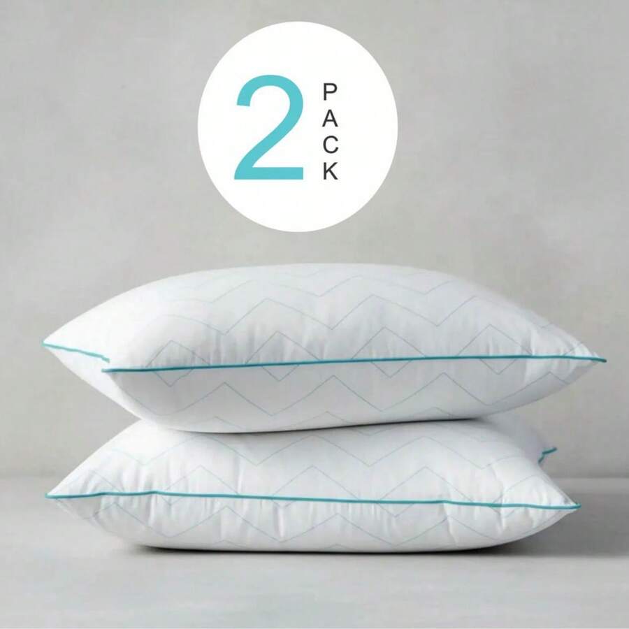 2 PACK SOGNARE DOUBLE PILLOW - 白色 - 查看 1