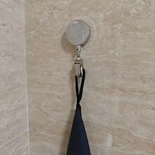 Metal Double-Sided Adhesive Hook-Free Holeless Towel Holder - View 5