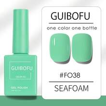 GMUME 3瓶/套 15毫升 森林绿凝胶指甲油，深祖母绿薄荷鼠尾草色，圣帕特里克节春日自然美甲，优雅丛林风，高显色度可卸UV凝胶 - 彩色 - 查看 7