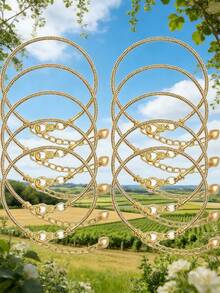 1/5/10/20/30/50/100/150 chiếc vòng tay dây xương rắn vàng/bạc với khóa càng cua hình trái tim, thích hợp để tự làm vòng tay, lựa chọn quà tặng lý tưởng. - Vòng đeo tay - Xem 5