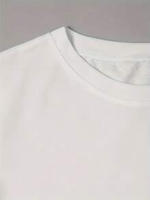 Camiseta De Manga Corta Vintage Para Mujer - Estampado De Flores Y Conejo De Pascua Primaveral - Blusa De Cuello Redondo - Top Casual Suave Y Transpirable Para Primavera, Verano Y Otoño - Regalo De Pascua Ideal Para Primavera, Verano Y Otoño - [Blanco] - Ver 3