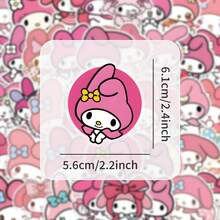 SANRIO 50张美乐蒂贴纸套装 - 三丽鸥可爱兔子蝴蝶结手机及日记本贴纸 - 50件 - 查看 3